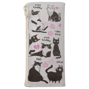Пенал мягкий 200х100 MESHU Cats