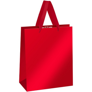 Пакет подарочный 18х23х10см MESHU Red