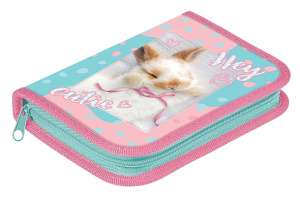 Пенал 1 отделение 190х130 мм Hatber Ушастик с таблицей умножения