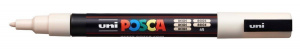 Маркер POSCA PC-3М, бежевый 0,9 мм, пулевидный наконечник