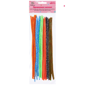 Проволока шенил 0,9 x 30см 30шт ассорти SKPY-9 Hobbius  