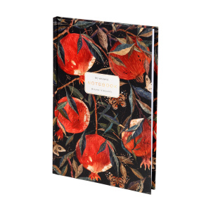 Записная книга А5 80 л Флора Гранат