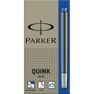 Чернила Parker патрон синий 1шт