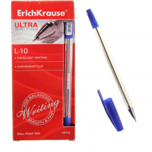 Ручка шариковая 0,7 мм синие чернила Erich Krausе ULTRA L10