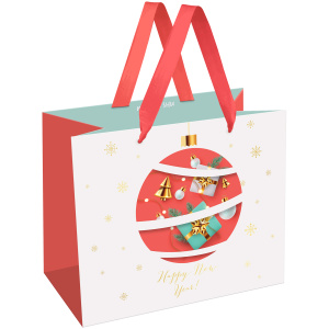 Пакет подарочный 23*18*10см MESHU Christmas toy