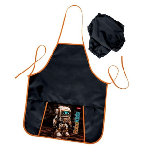 Фартук с нарукавниками 53,5х44,5см с карманом  Робо