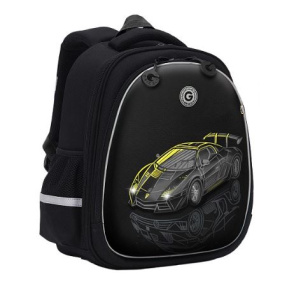 Рюкзак школьный (RAz-587-9/2 черный - серый)