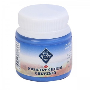 Гуашь Мастер Класс Кобальт синий светлый 40мл