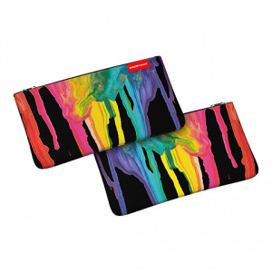 Пенал 1 отделение 220x120мм ErichKrause Light Color Drips