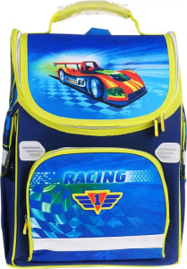 Рюкзак Hatber BALANCE -Racing Car- 38Х29Х16 полиэстер светоотраж. 1 отд 3 карман
