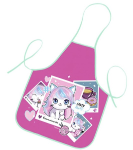 Фартук для Труда Hatber 53,5х44,5см без нарукавников  Чудесные лапки