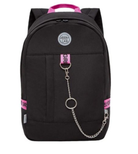 Рюкзак (RXL-327-2/3 черный - фуксия)