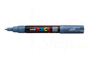Маркер POSCA PC-1M сине-серый 0.7 мм пулевидный наконечник