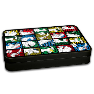 Пенал 1 отделение  Дино-комикс