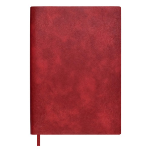 Ежедневник недатированный  А5 120л ESCALADA  Шеврет красный