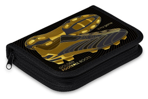 Пенал 1 отделение 19х13см Hatber Лучшему игроку с откидной планкой