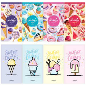 Блокнот А6 24л ArtSpace Food trends