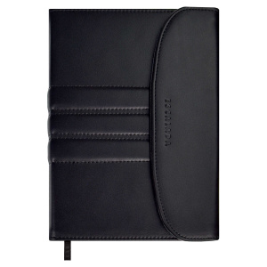 Ежедневник недатированный А5 160л ESCALADA Плезир черный