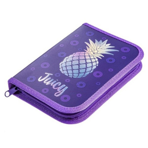 Пенал 1 отделение 190х130мм Hatber 3D Фруктовое настроение