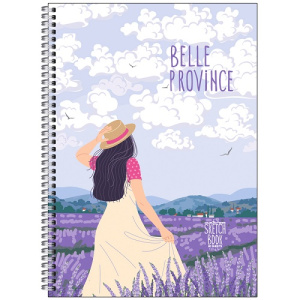 Скетчбук А5 80л BG Belle province 120г/м2