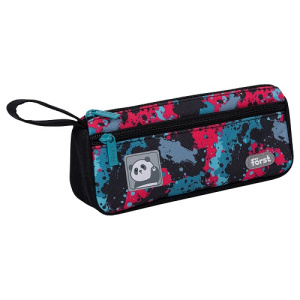 Пенал мягкий 1 отделение 1 карман Först Sweet panda 220х100х60мм