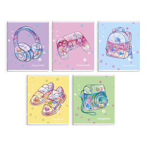 Тетрадь А5 48л клетка Водная фантазия