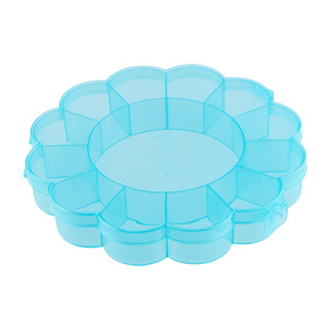 Контейнер пластик OM-013 16 x16 x 2,7см голубой Gamma