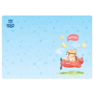 Клеенка для уроков труда 35х50см Мульти-Пульти Летим