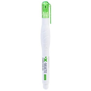 Корректирующий карандаш X-Mate 5ml с метал.наконечником с колпачком и клипом в картонной Дисплей-в