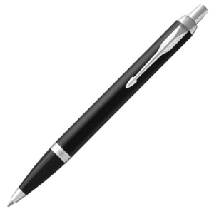 Ручка шариковая Parker IM Essential K319 Matte Black CT M синие чернила