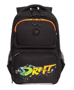 Рюкзак школьный (RB-553-3/1 черный)