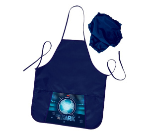 Фартук с нарукавниками 53,5х44,5см с карманом Футбол