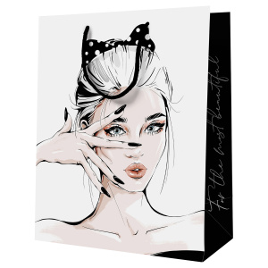 Пакет подарочный 18x23x10см MESHU На стиле