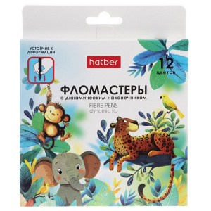 Фломастеры 12 ц Зов джунглей