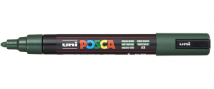 Маркер POSCA PC-5M английский зеленый 1,8 - 2,5 мм пулевидный наконечник
