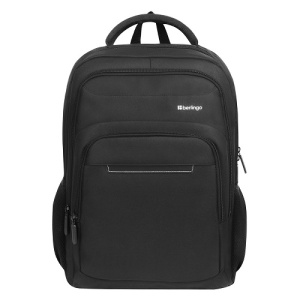 Рюкзак Berlingo City Strict black 42х29х17см 2 отделения 3 кармана