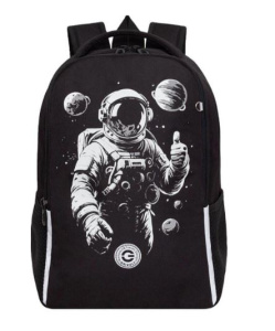 Рюкзак школьный (RB-551-2/1 черный)