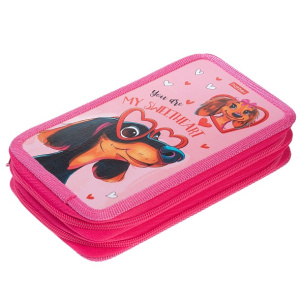 Пенал 2 отделения Hatber Моя любимка с таблицей умножения