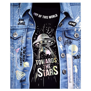 Дневник школьный 5-11 класс 48л Джинса