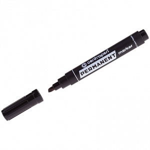 Маркер перманентный Centropen черный 1-4,6 мм