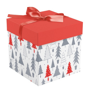 Коробка складная подарочная MESHU Scandi 15х15х15см