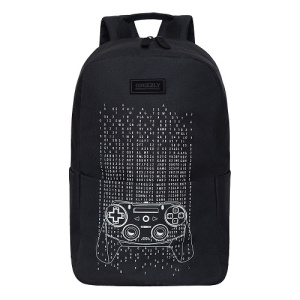 Рюкзак Grizzly (/1 черный) RQL-219-5 джостик