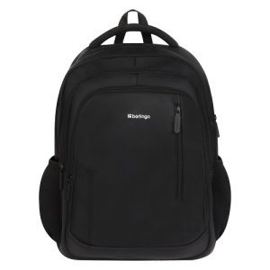 Рюкзак Berlingo City Comfort black 42х29х17см 3 отделения 3 кармана