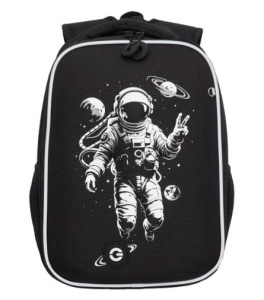 Рюкзак школьный (RAw-595-3/1 чёрный)