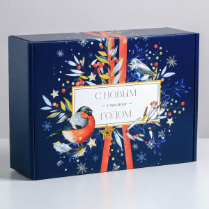 Коробка подарочная Теплоты 30,7х22х9,5см