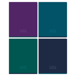 Тетрадь 48л А5 клетка BG Monocolor. Dark