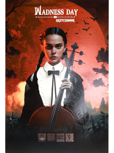 Скетчбук А5 40л 160гм2 WEDNESDAY MADNESS