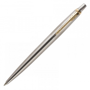 Ручка шариковая Parker Jotter Core K63 Stainless Steel CT M синие чернила