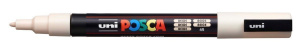 Маркер POSCA PC-3М, бежевый 0,9 мм, пулевидный наконечник