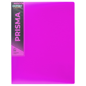 Папка на 4 кольцах ширина 25 мм Expert Complete PRISMA NEON пурпурная